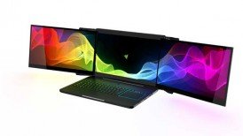 Project Valerie, Razer, Razer Project Valerie, Razer Project Valerie three monitor laptop, Razer Project Valerie τριών οθόνων λαπτοπ 